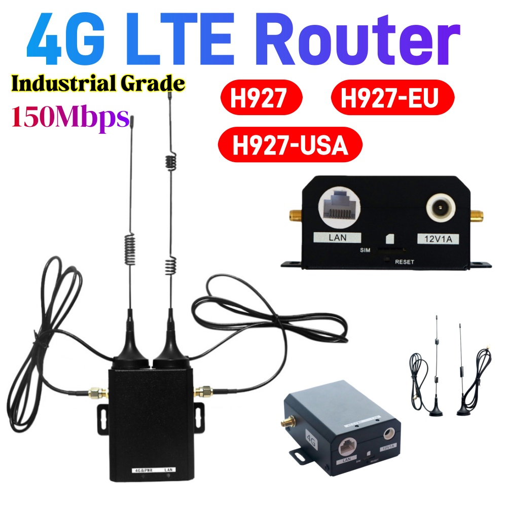 H927 WiFi Router Industrial Gr - огляд і ціна 4G Lte Router Sim