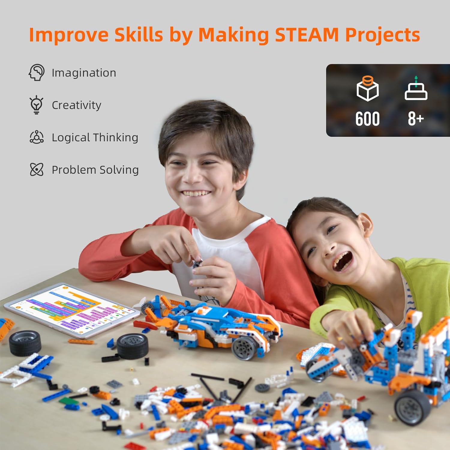 Modern STEM Robot Building Kit - огляд і ціна Tech Office Building