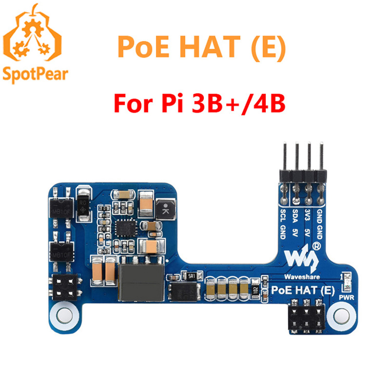 Raspberry Pi PoE HAT Power ove - огляд і ціна Power Over Ethernet