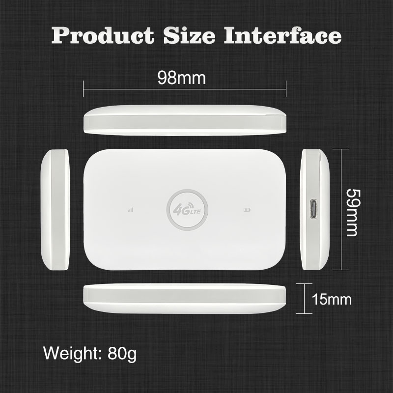 Factory Supply Mobile WiFi 4G  - огляд і ціна 4G Lte Router Sim