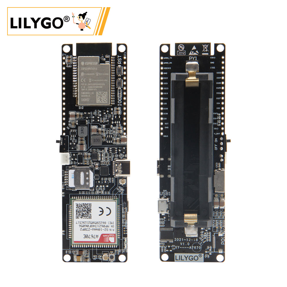 LILYGO® TTGO T-A7670G/E/SA R2  - огляд і ціна 4G Lte Router Sim