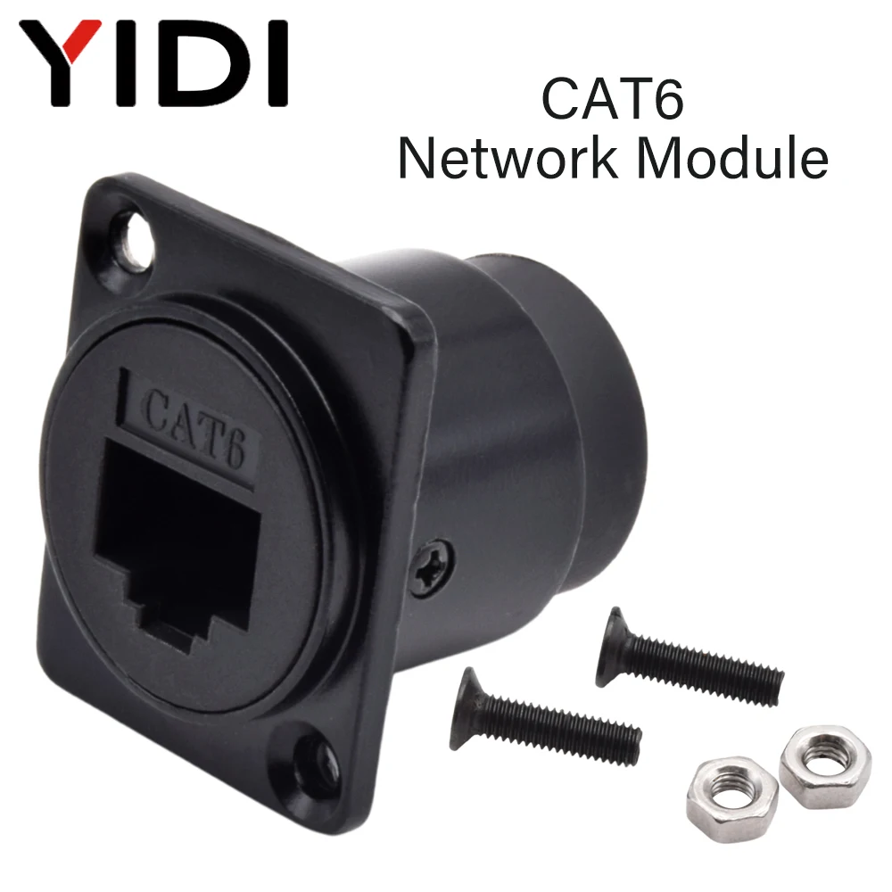 Waterproof D Type RJ45 CAT6 8P - огляд і ціна Patch Panel Cat6