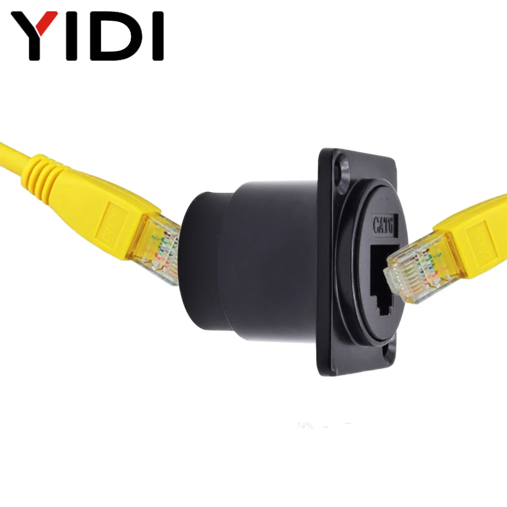 Waterproof D Type RJ45 CAT6 8P - огляд і ціна Patch Panel Cat6