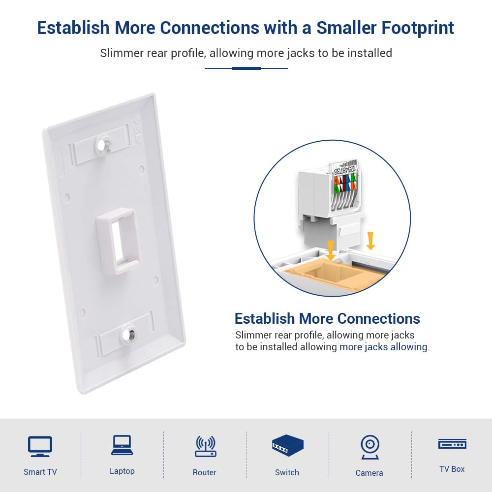 Cat6 Keystone Ethernet RJ45 Ne - огляд і ціна Patch Panel Cat6