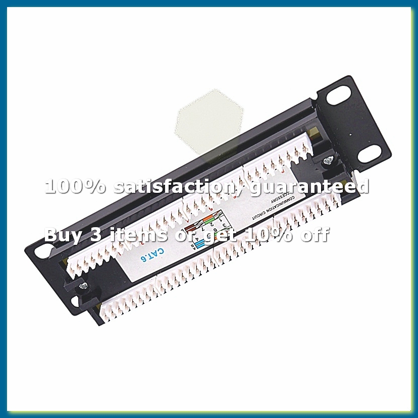 CAT6 8 Ports Patch Panel Rack  - огляд і ціна Patch Panel Cat6
