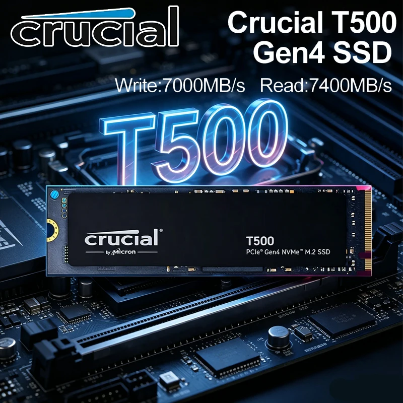 Crucial T500 1TB PCIe Gen4 NVM - огляд і ціна Samsung Ssd 980 Pro