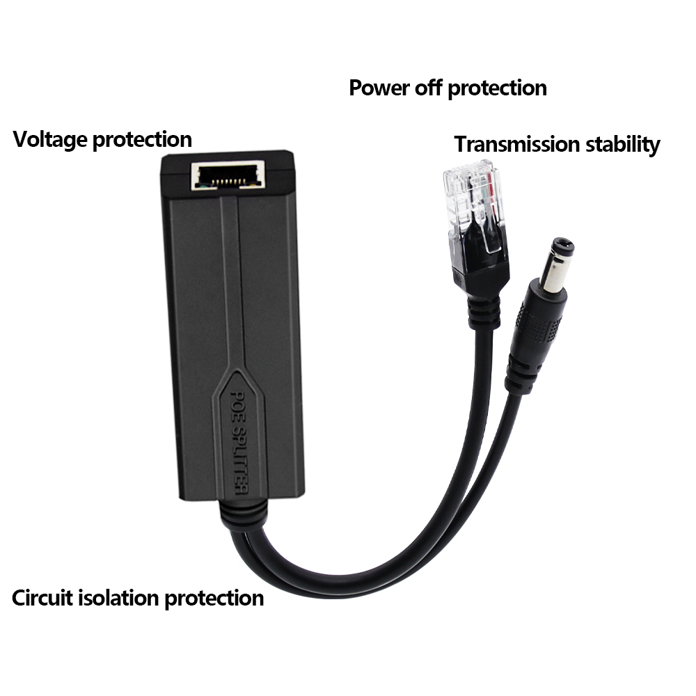 POE Splitter 48V to 12V/5V IEE - огляд і ціна Power Over Ethernet