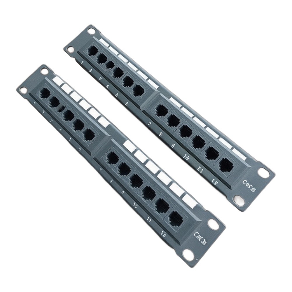 12 Port CAT5A CAT6 Wall Mount  - огляд і ціна Patch Panel Cat6
