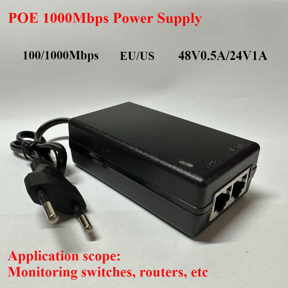 48V/12V POE injector Ethernet  - огляд і ціна Power Over Ethernet