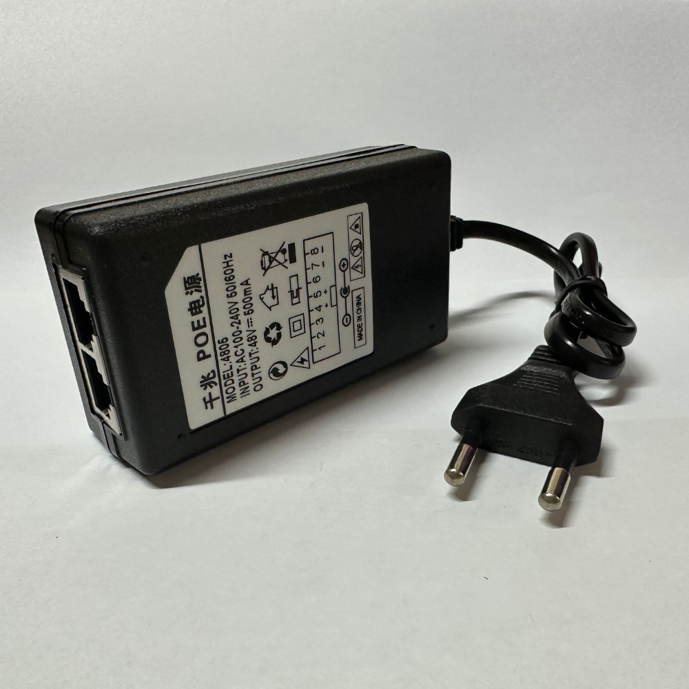 48V/12V POE injector Ethernet  - огляд і ціна Power Over Ethernet